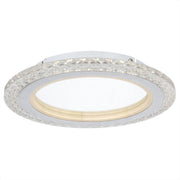 Elie LED Oyster 3CCT Non-Dim - Chrome