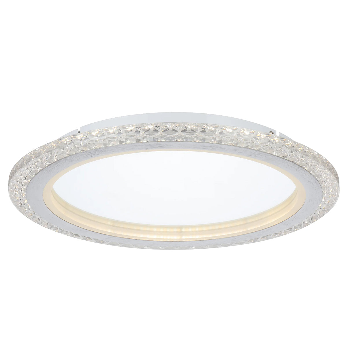 Elie LED Oyster 3CCT Non-Dim - Chrome
