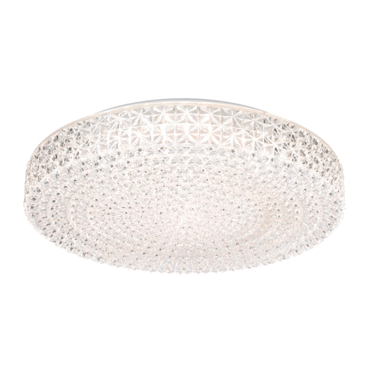 Eltz LED Patterned Oyster Ceiling Light