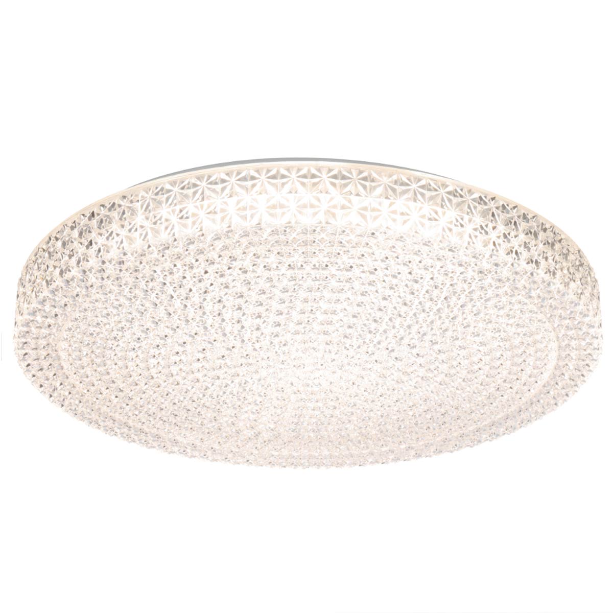 Eltz LED Patterned Oyster Ceiling Light