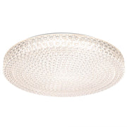Eltz LED Patterned Oyster Ceiling Light