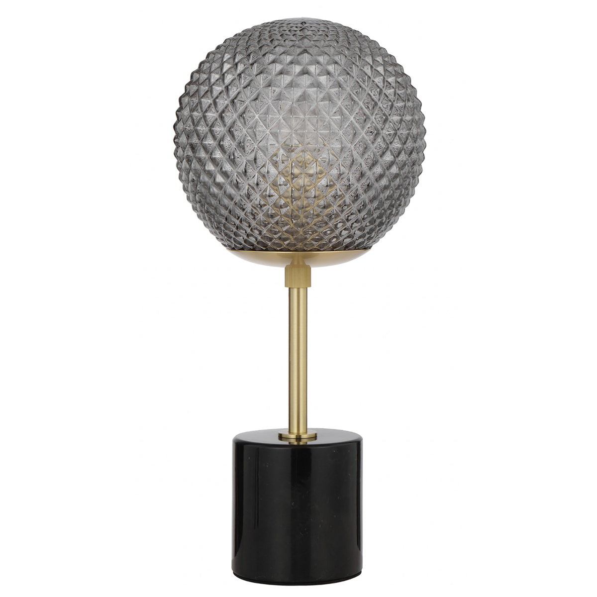 Elwick Lamp with Marble Base €“ Antique Brass Finish