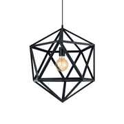 Embleton 1LT Large Hexagon Pendant Light with Adjustable Cord