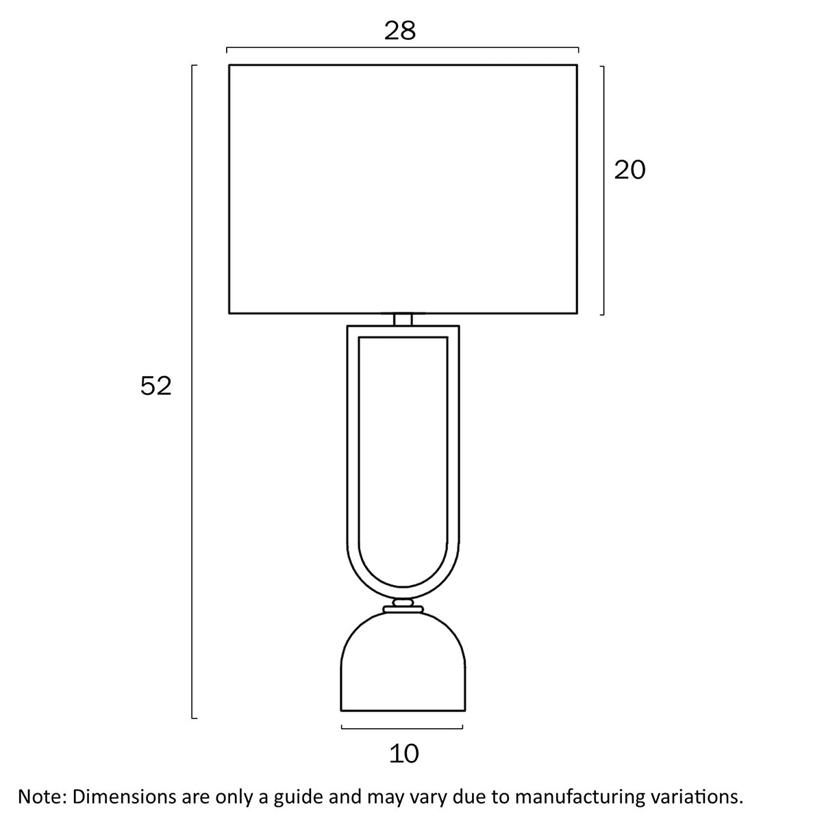 Erden Table Lamp Elegant Iron Design with Soft Ambient Light