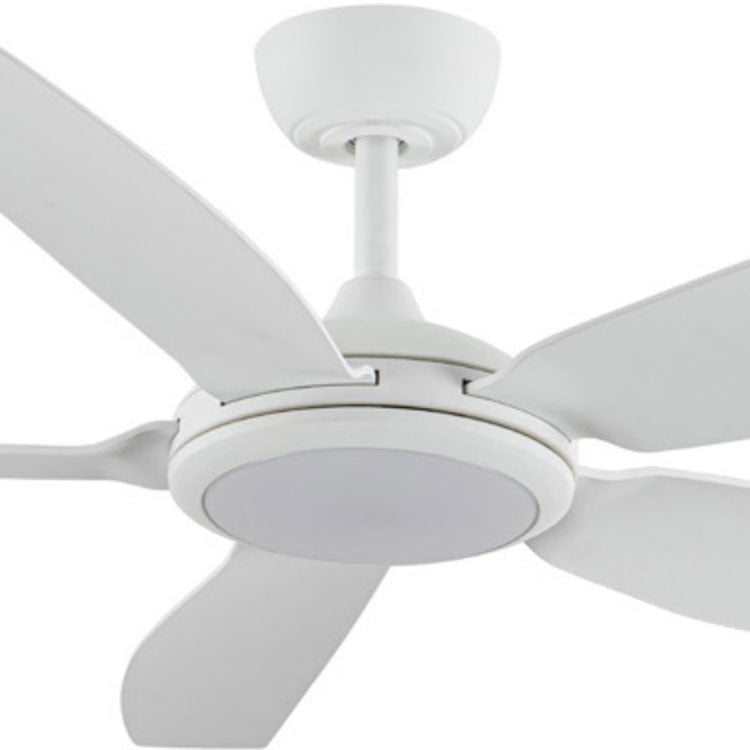 Esprit 52" Smart DC Ceiling Fan with LED Light & Remote - White