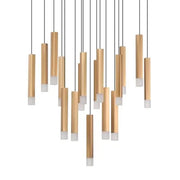Estanerios Cluster Pendant with 17 Lights