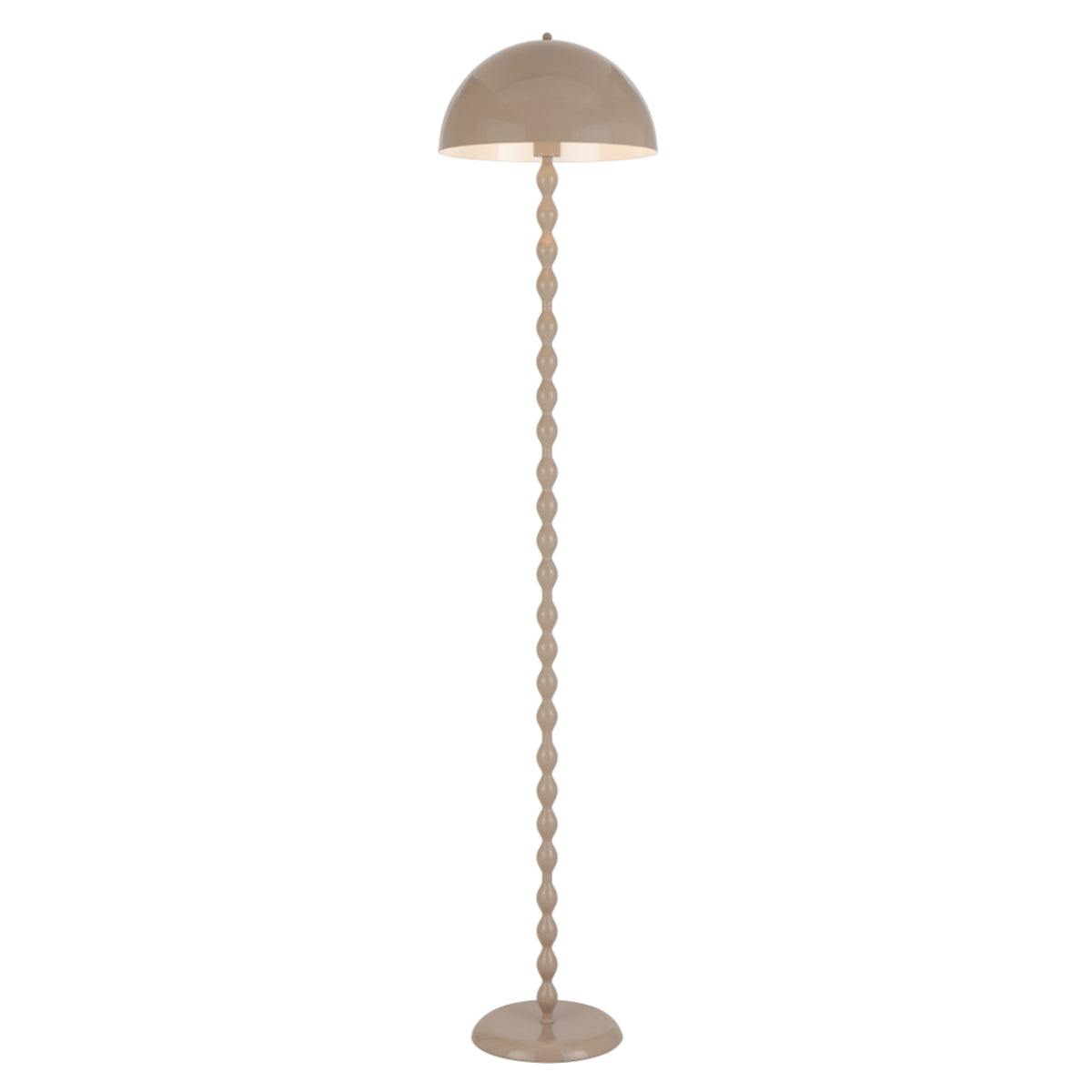 Estiq Twist Floor Lamp with Sculptural Design