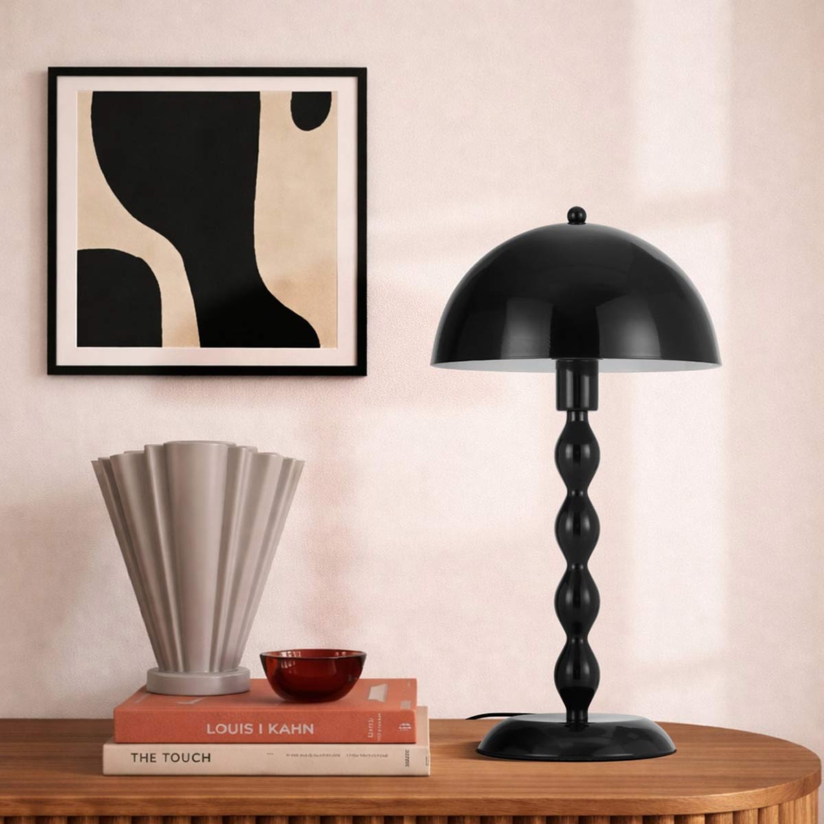 Estiq Twist Table Lamp with Sculptural Design