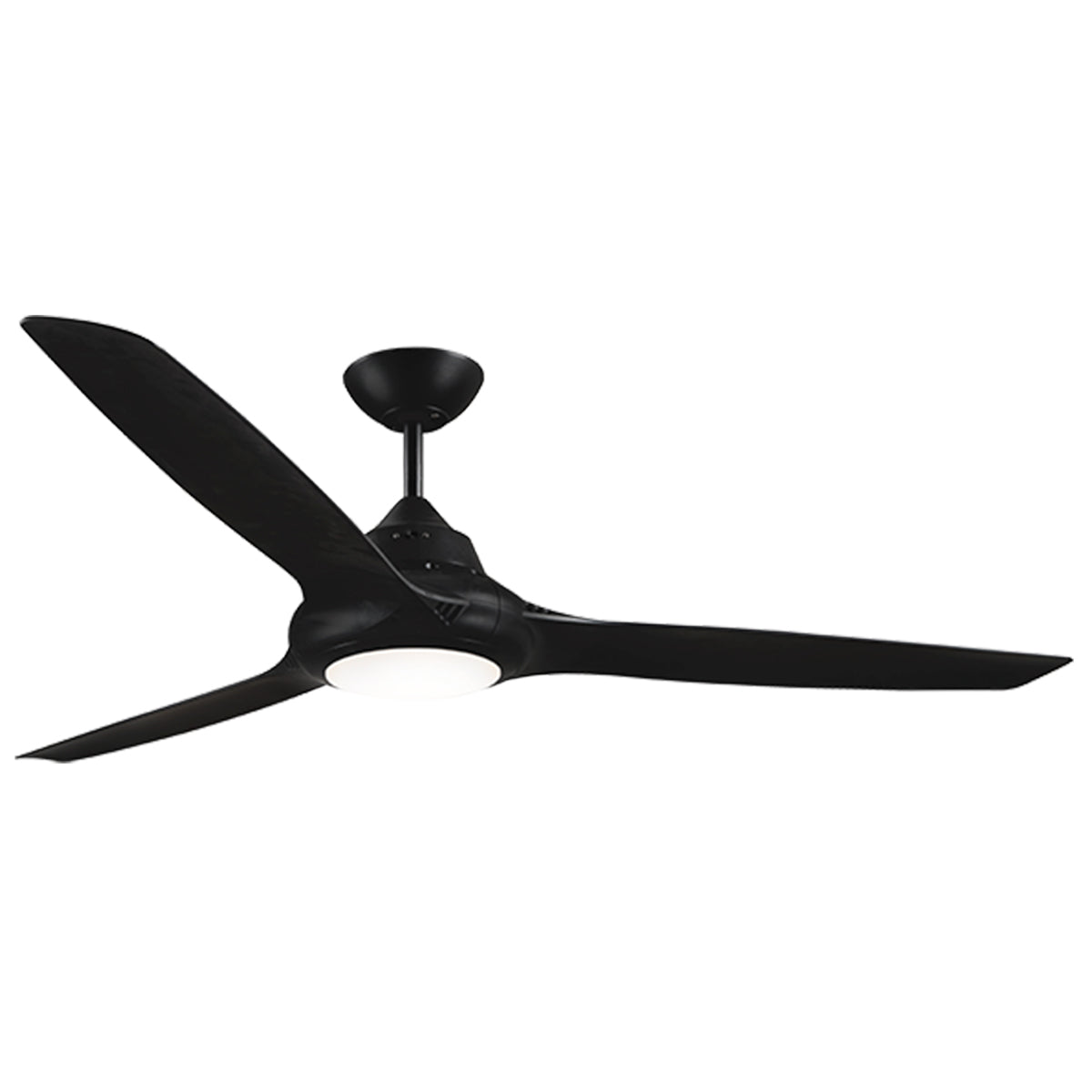 Evo II 3 Blade AC Ceiling Fan with LED Light