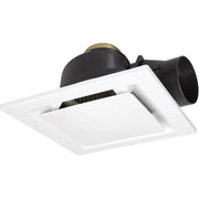 Exhaust Fan White - Square - Large