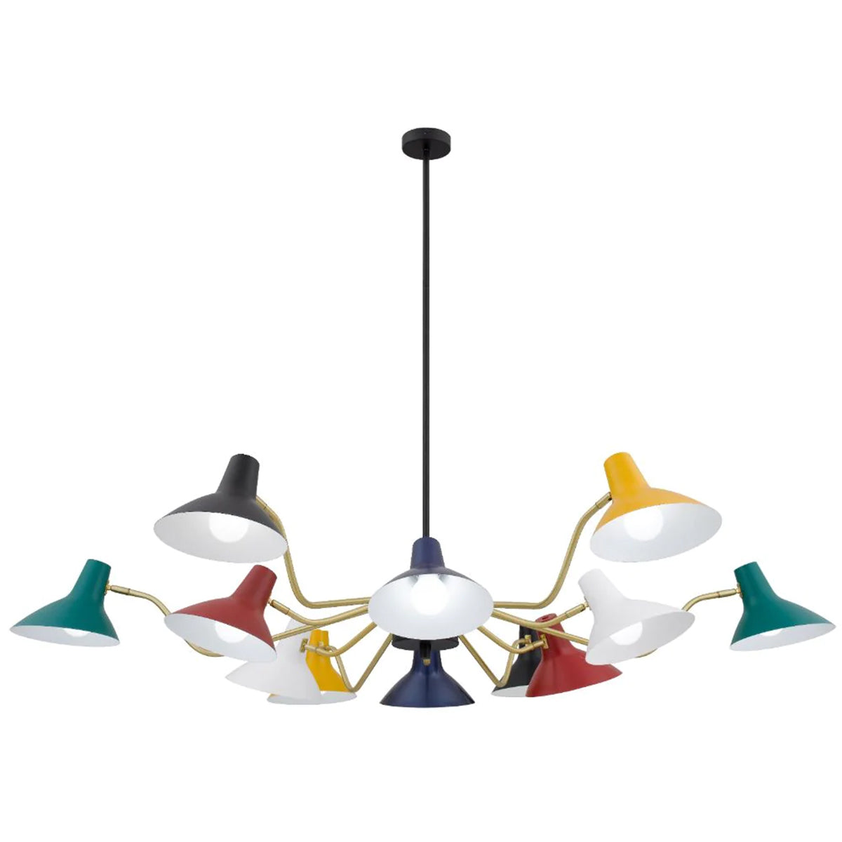 Farbon 12 Light Pendant Light with Adjustable Arm