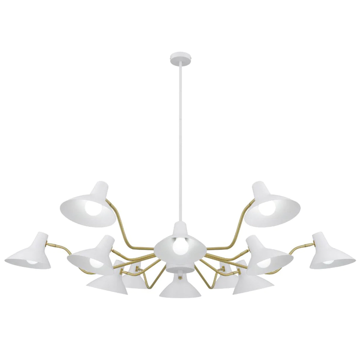 Farbon 12 Light Pendant Light with Adjustable Arm