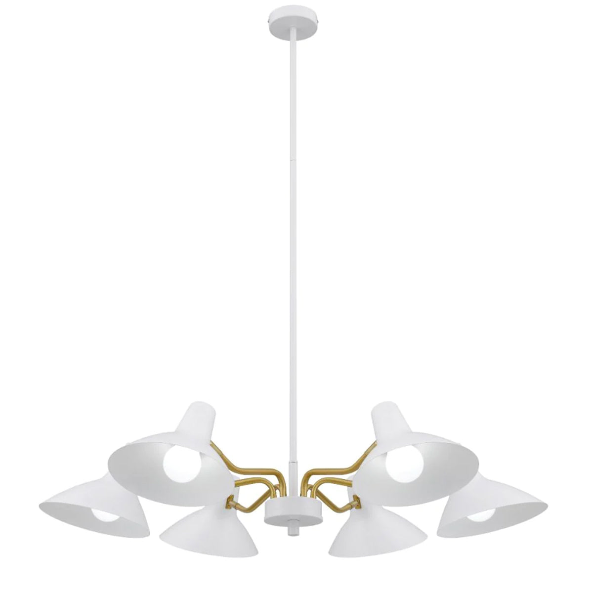 Farbon 6 Light Adjustable Pendant Light with Flexi-Arm