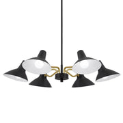 Farbon 6 Light Adjustable Pendant Light with Flexi-Arm