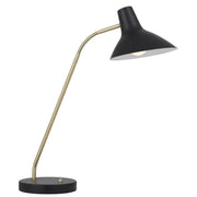 Farbon Desk Lamp Adjustable Brass Arm Metal Design