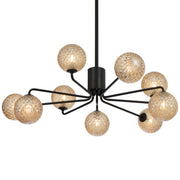 Felton 9 Light Glass Sphere Pendant with Interchangeable Shades