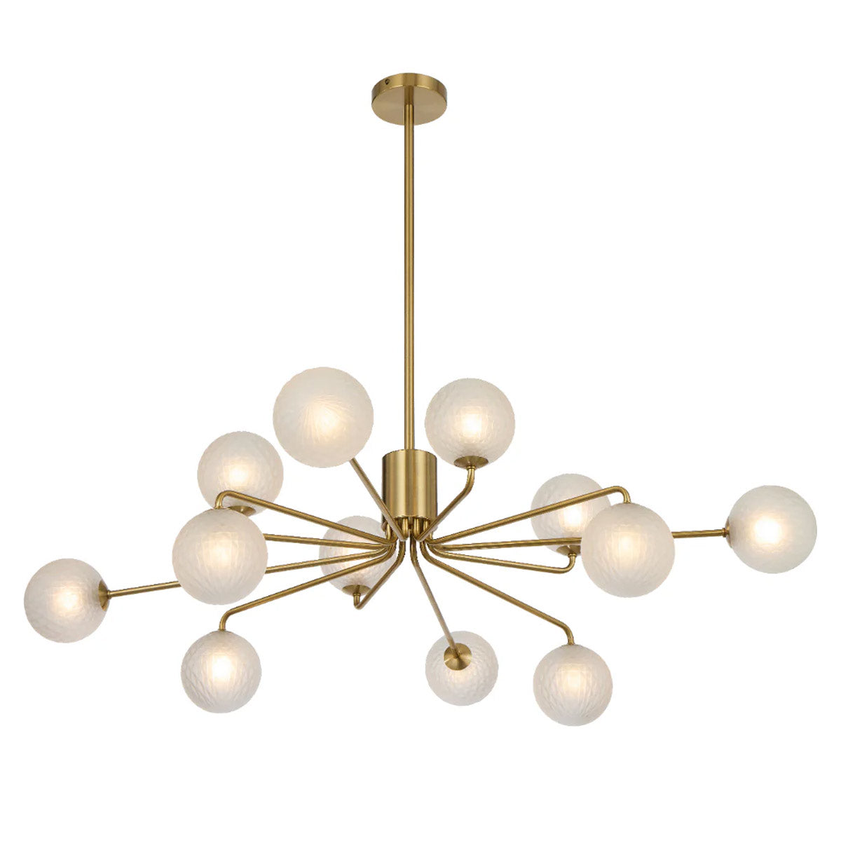 Felton 12 Light Glass Sphere Pendant with Interchangeable Shades