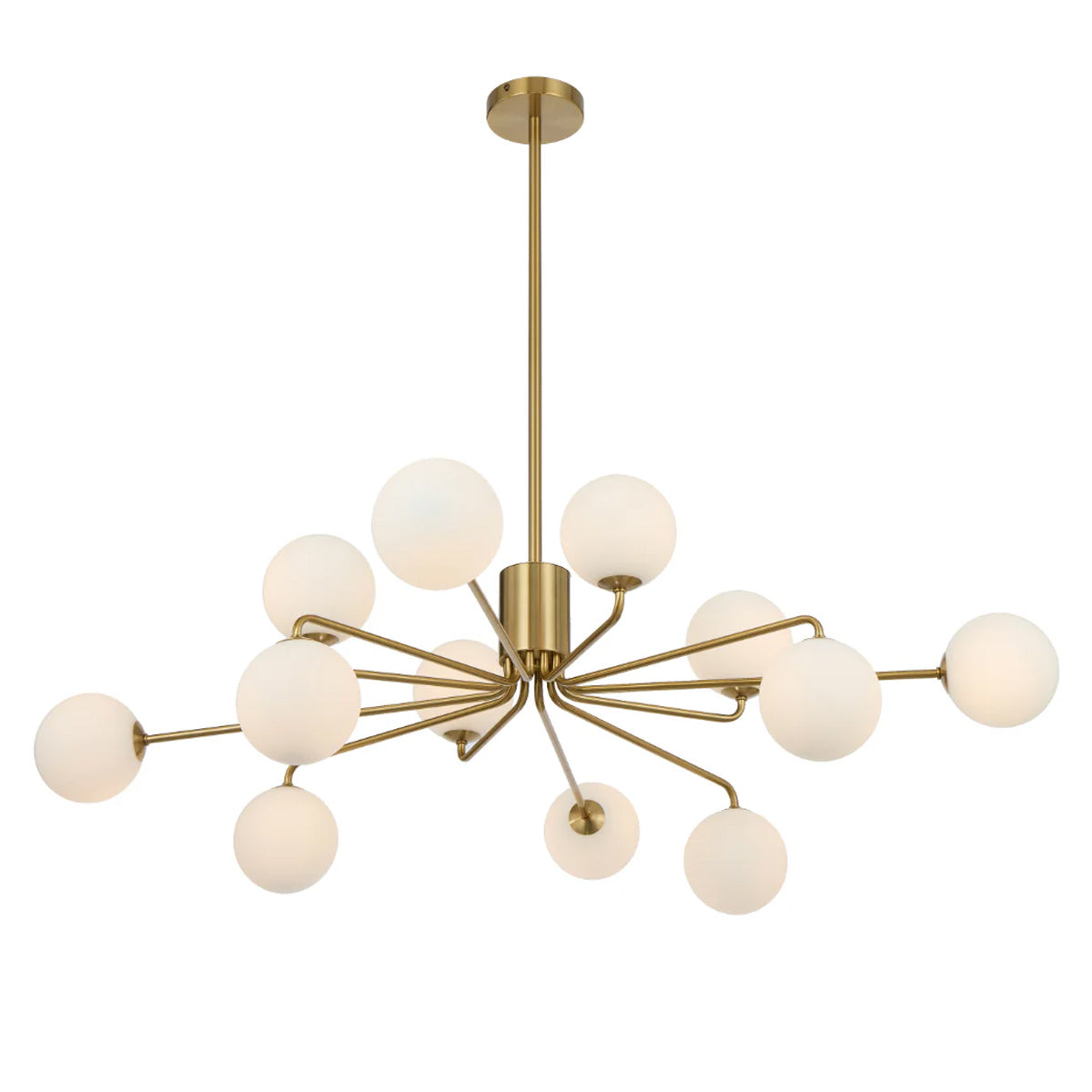 Felton 12 Light Glass Sphere Pendant with Interchangeable Shades