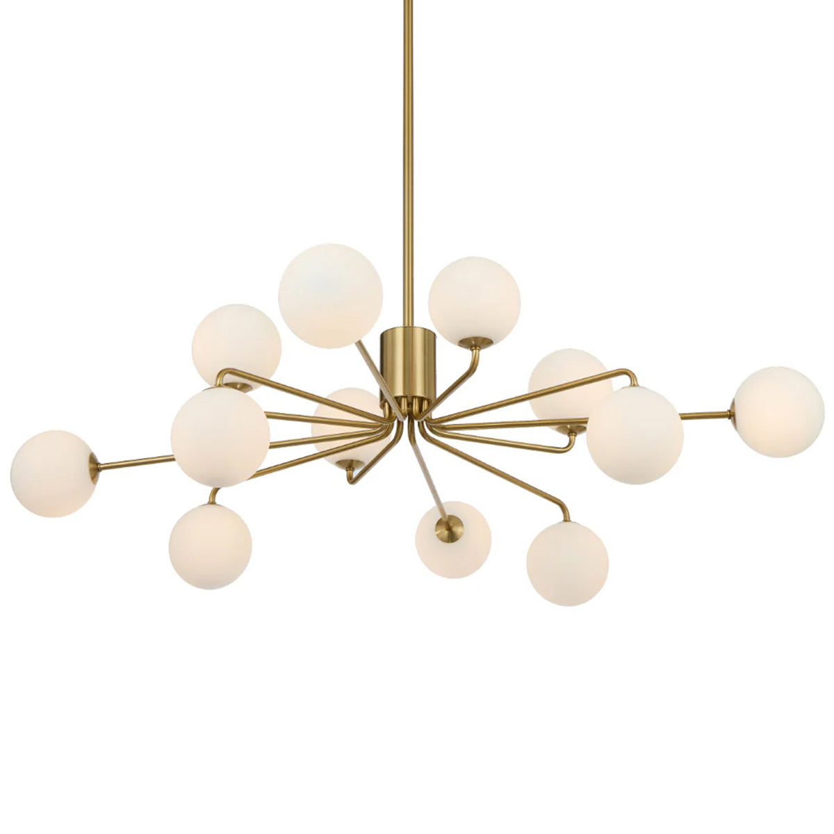 Felton 12 Light Glass Sphere Pendant with Interchangeable Shades