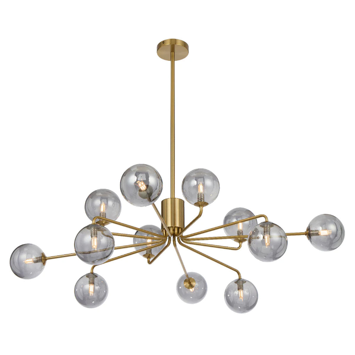 Felton 12 Light Glass Sphere Pendant with Interchangeable Shades