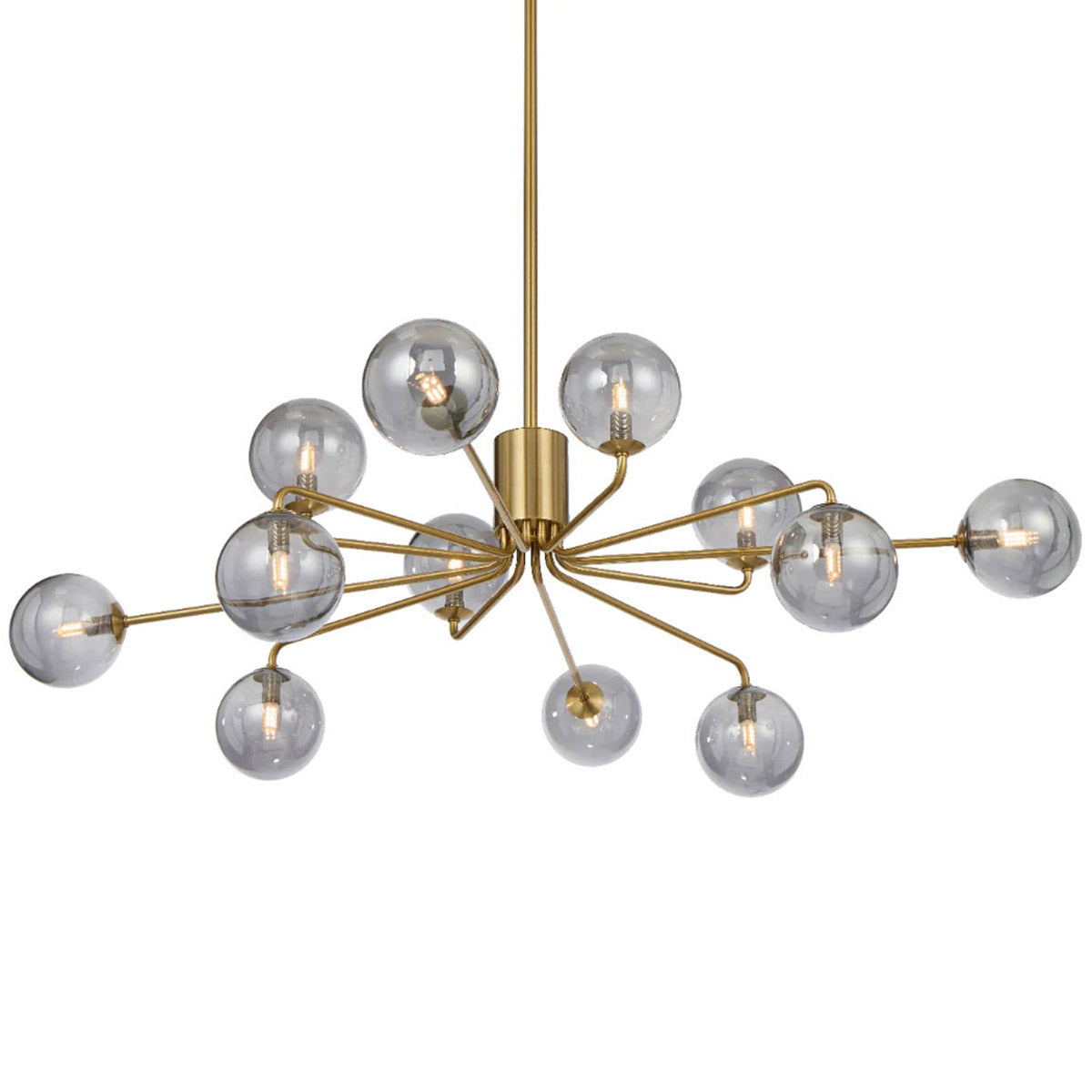Felton 12 Light Glass Sphere Pendant with Interchangeable Shades