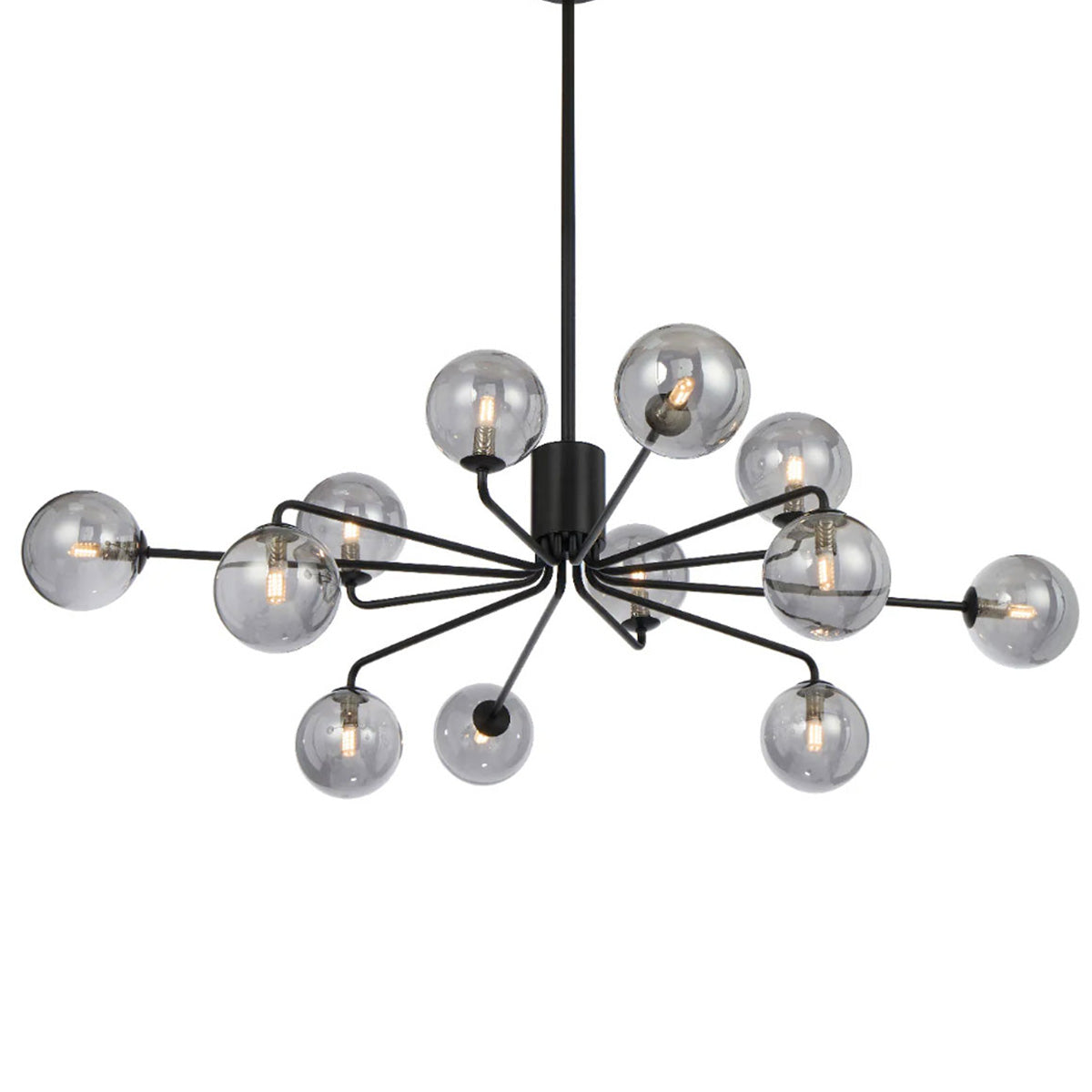 Felton 12 Light Glass Sphere Pendant with Interchangeable Shades