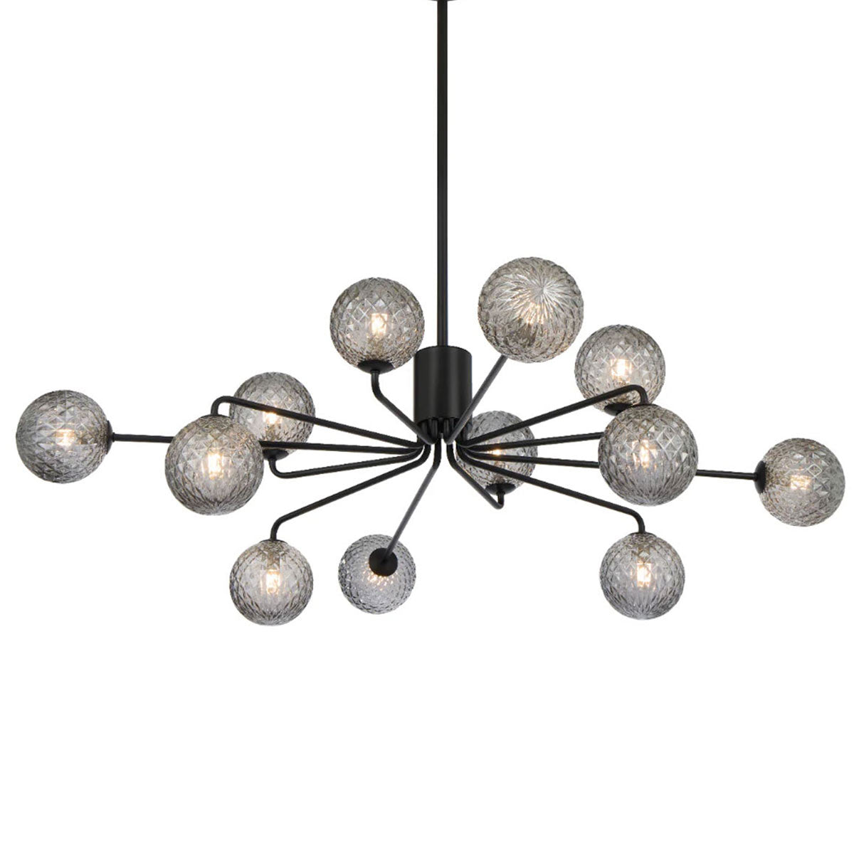 Felton 12 Light Glass Sphere Pendant with Interchangeable Shades