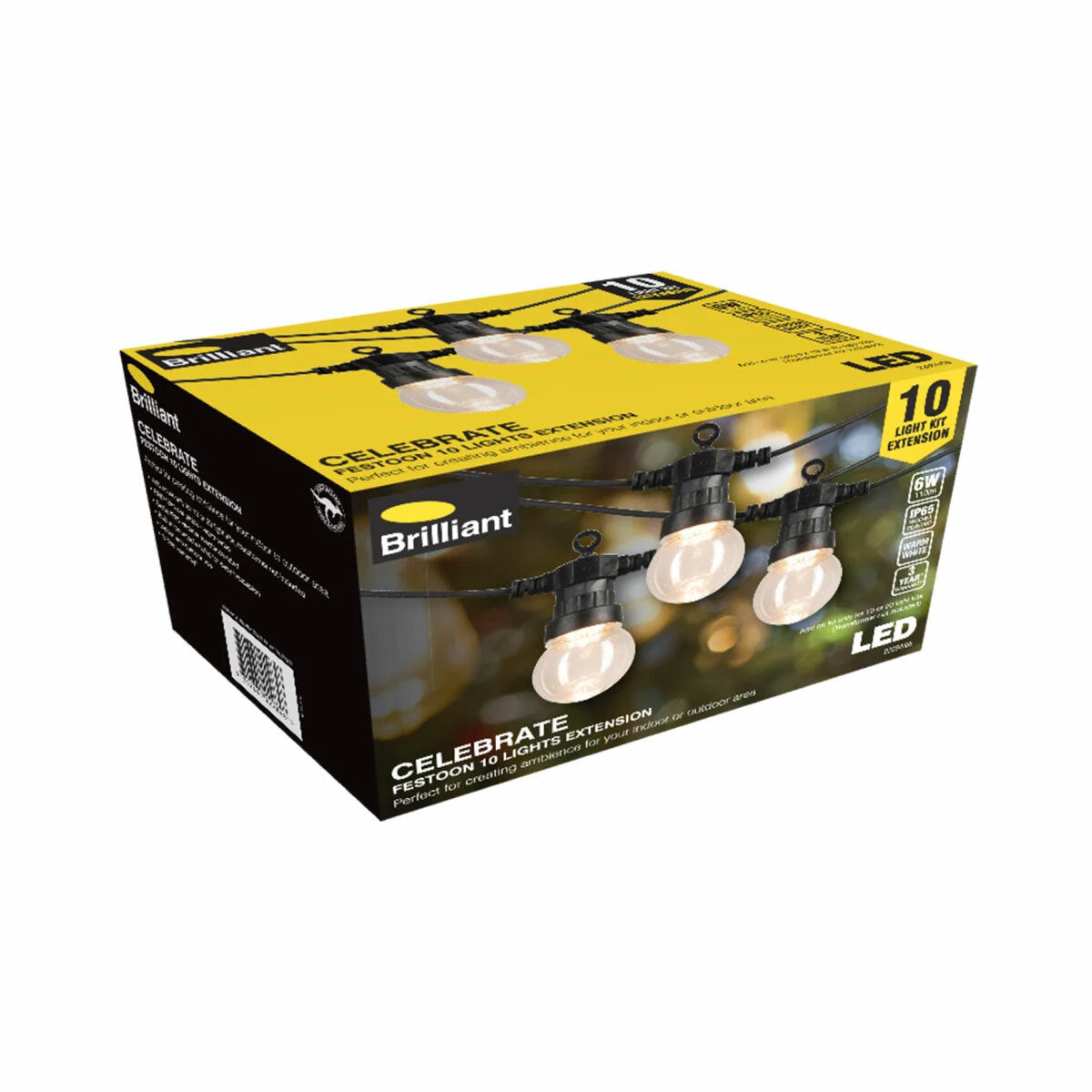 Festoon Lights 6W - Warm White