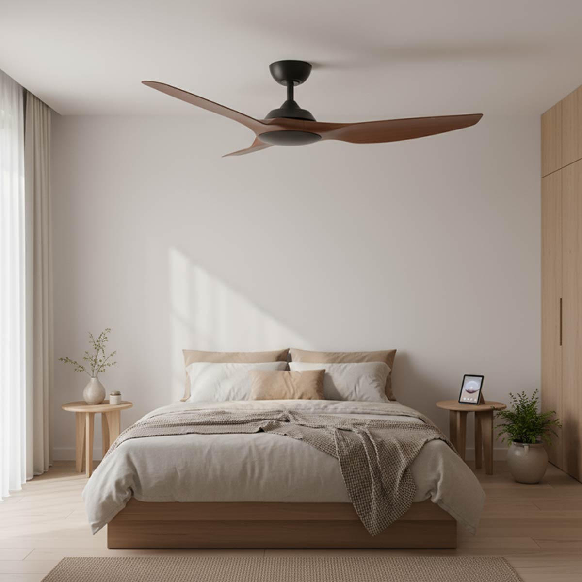 Capri II Smart DC Ceiling Fan with Remote