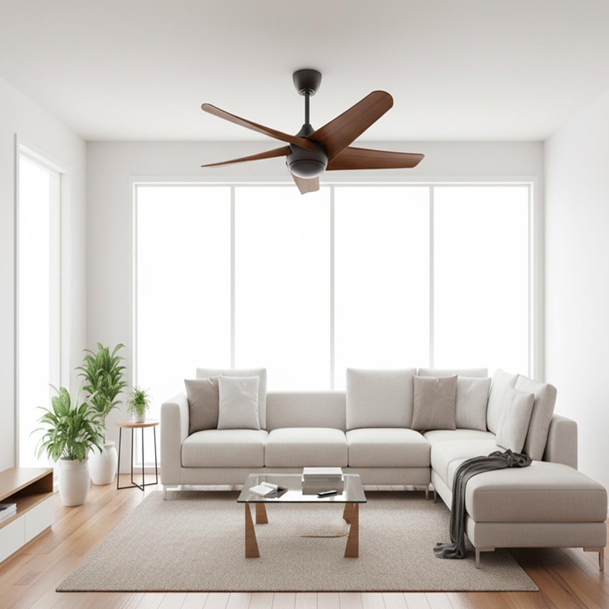 Geo 52" Smart DC Ceiling Fan with Remote
