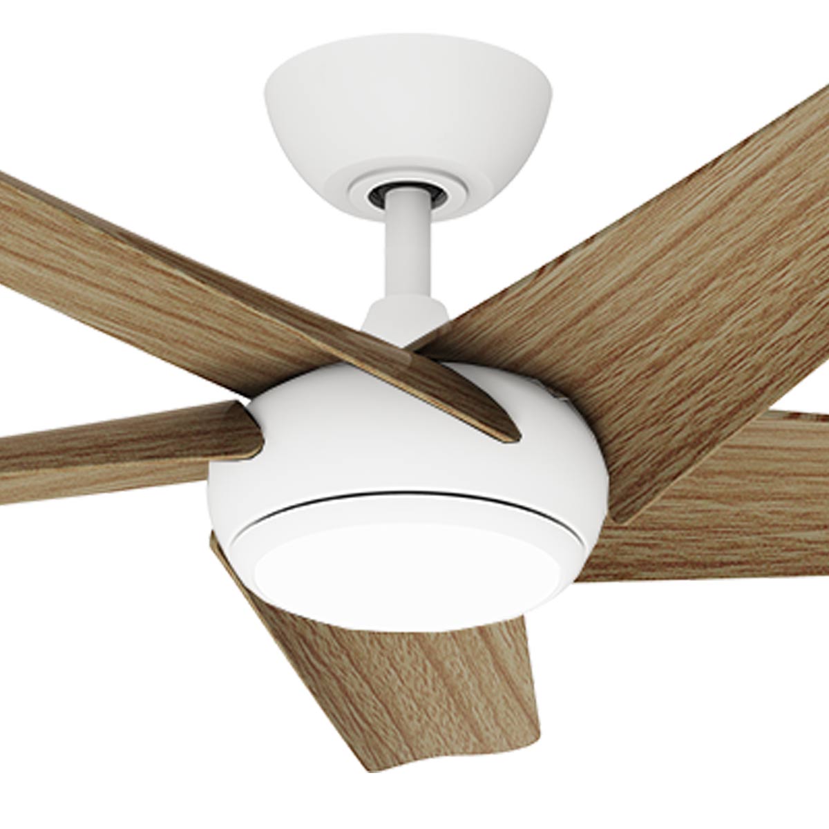 Geo Smart DC Ceiling Fan with Remote & LED Light