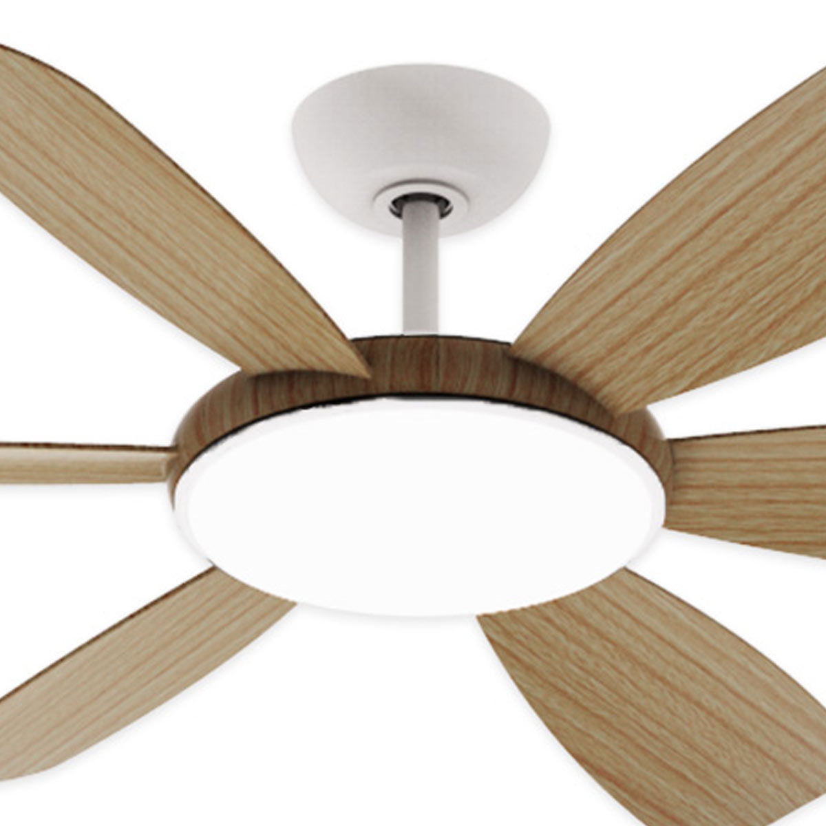 Aurora 3/6 Blade Smart DC Ceiling Fan with LED Light & Remote