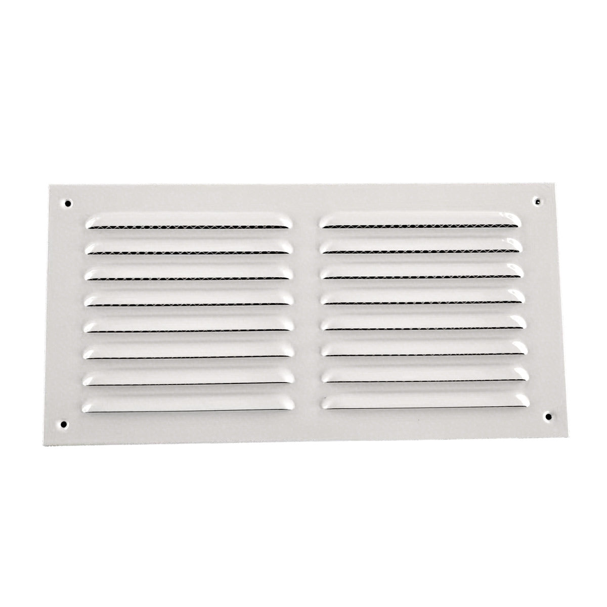 Flush Metal Grill with Mesh Vent Cover