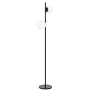 Figaro Modern Floor Lamp - Bubble Glass