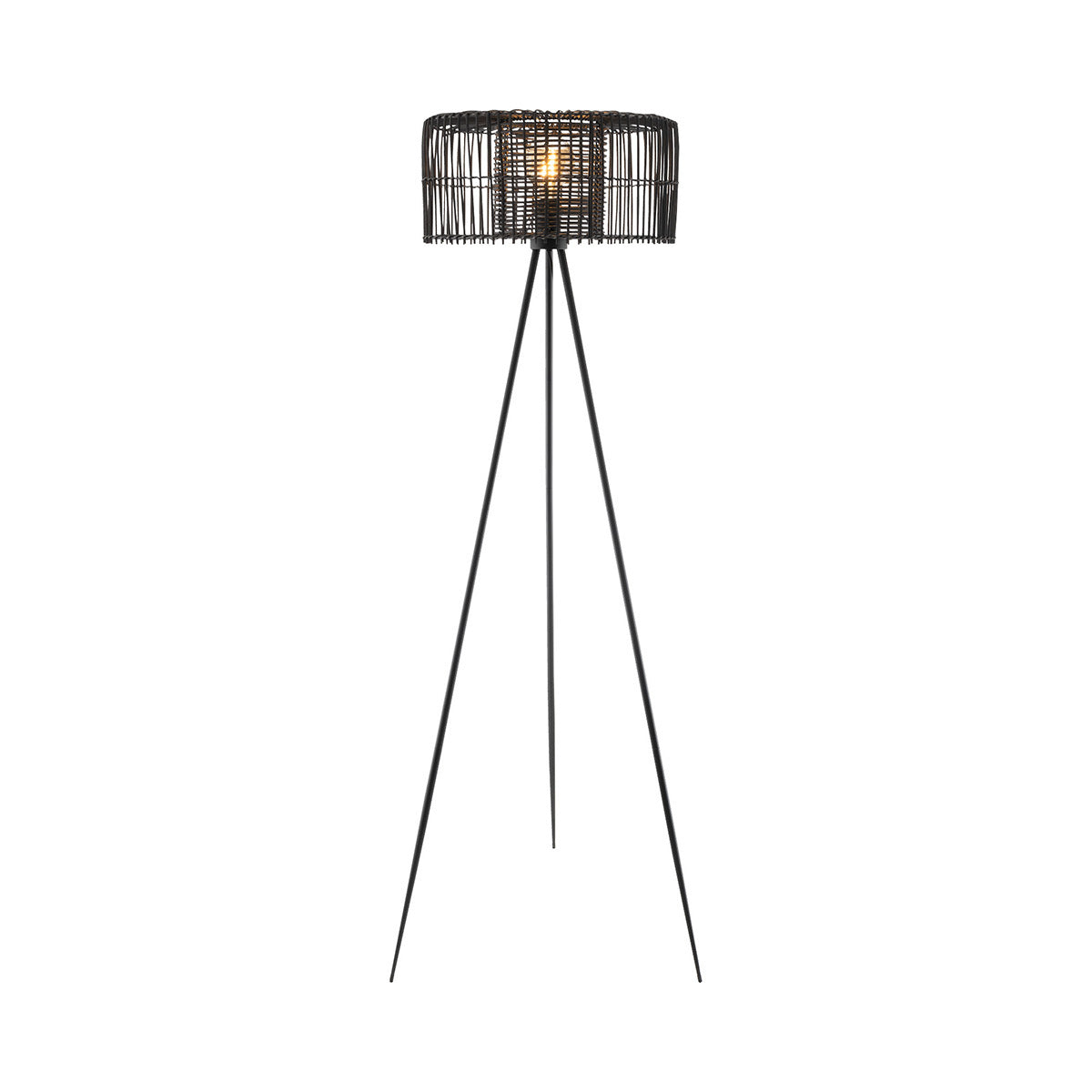 Finley Rattan Floor Lamp