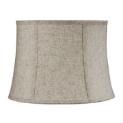 Flax Linen Harp Lamp Shade 35cm
