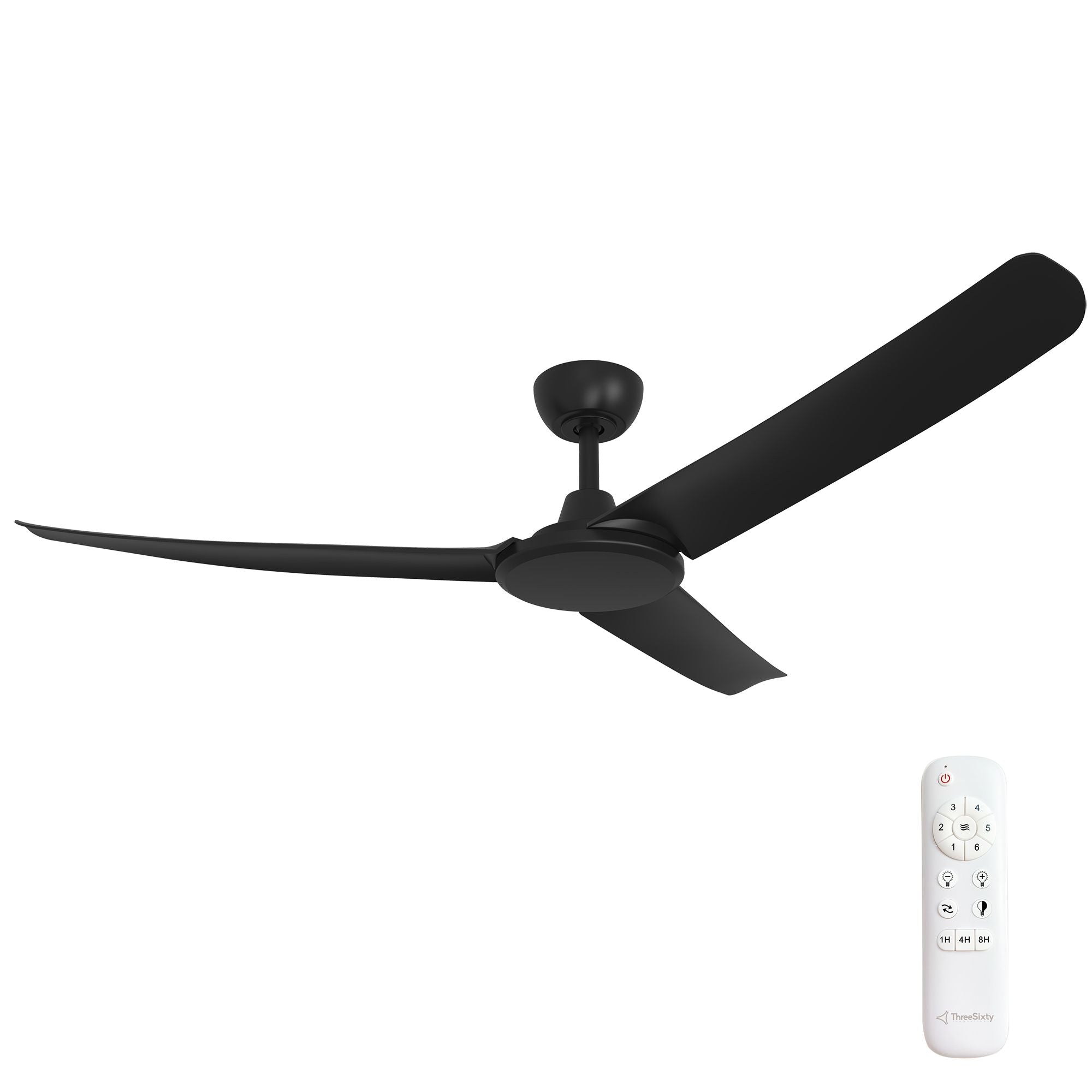 FlatJET 3/4/5 Blades DC Ceiling Fan with Remote