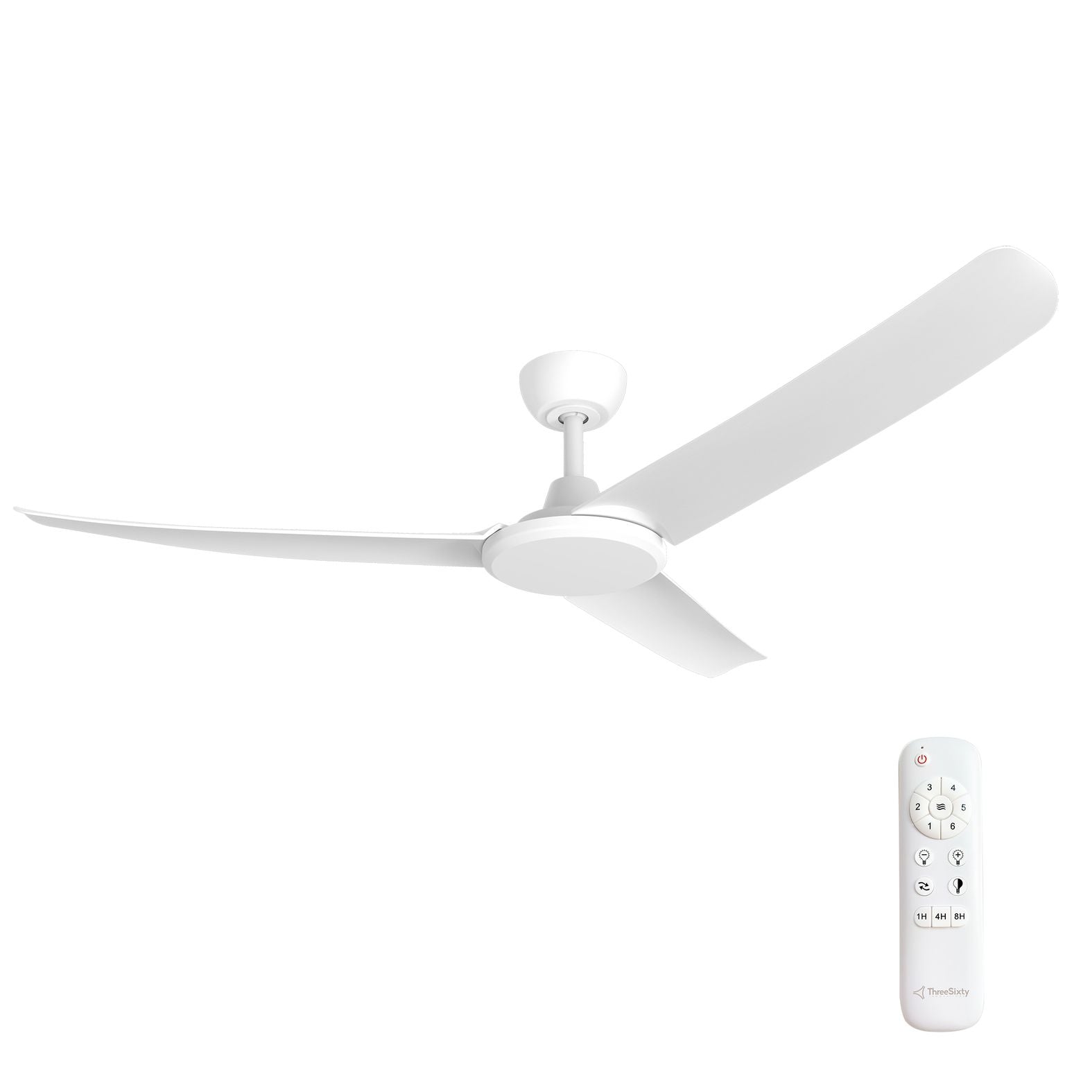 FlatJET 3/4/5 Blades DC Ceiling Fan with Remote