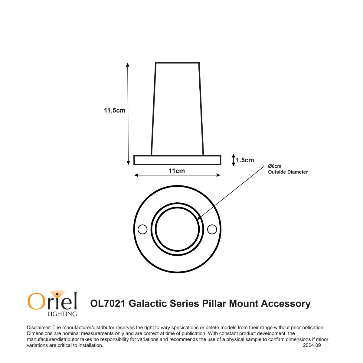 Galactic Pillar Mount Accessory