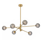 Gaston 6 Light Pendant with Interchangeable Shades