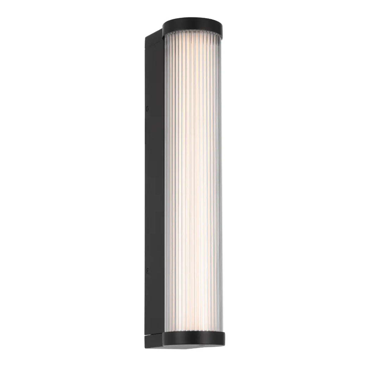 Gevet Ribbed Exterior LED Wall Light