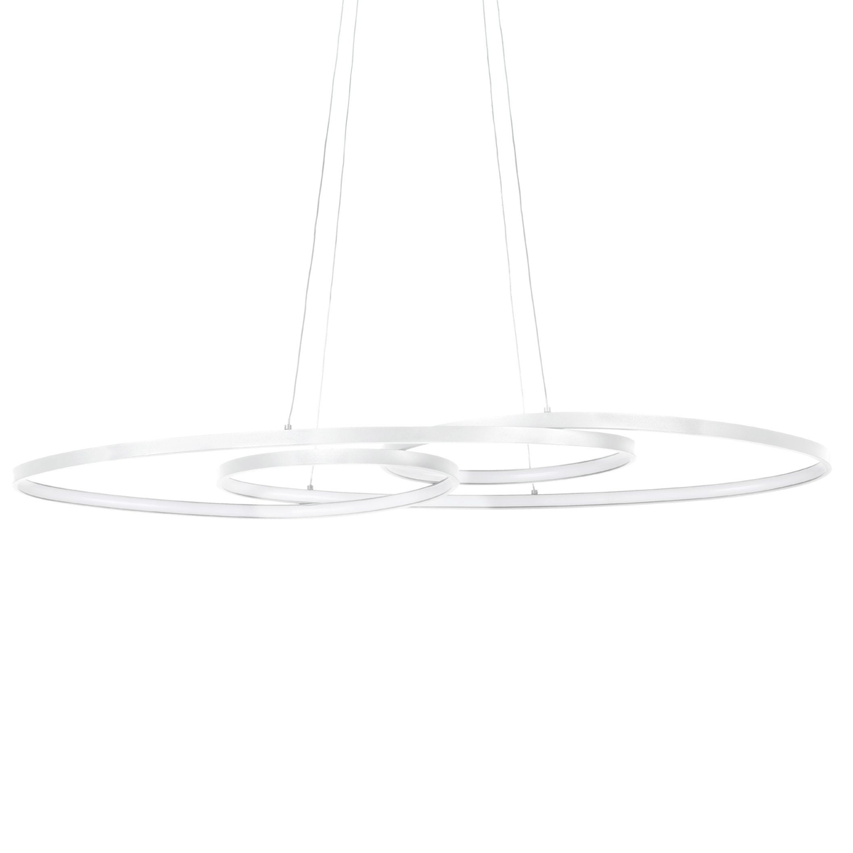 Gianella Swirl-Ring Halo LED Pendant Light