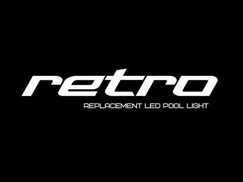Retro GKRX Multi Plus White Trim Pool Light