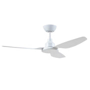 Glacier 3 Blade 48" Glass Fibre Composite DC Ceiling Fan - White
