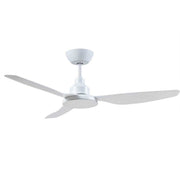 Glacier 3 Blade 52" Glass Fibre Composite DC Ceiling Fan - White