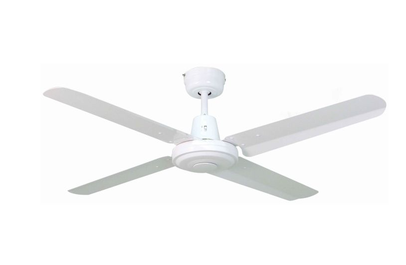 Glendale 48 inch Plywood Blade Ceiling Fan - White