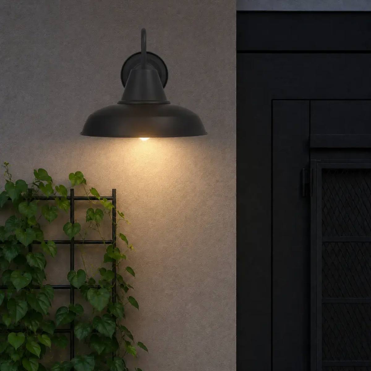Gordon Exterior Bell Shaped Wall Light