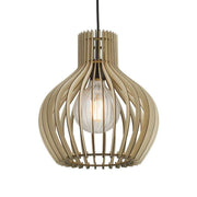 Groa 30 Timber Pendant Light
