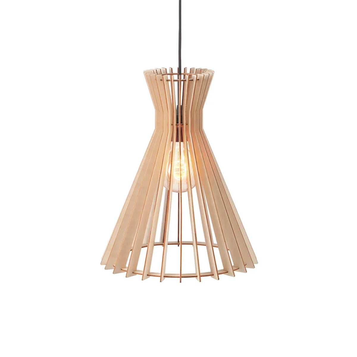 Groa 34 Timber Pendant Light