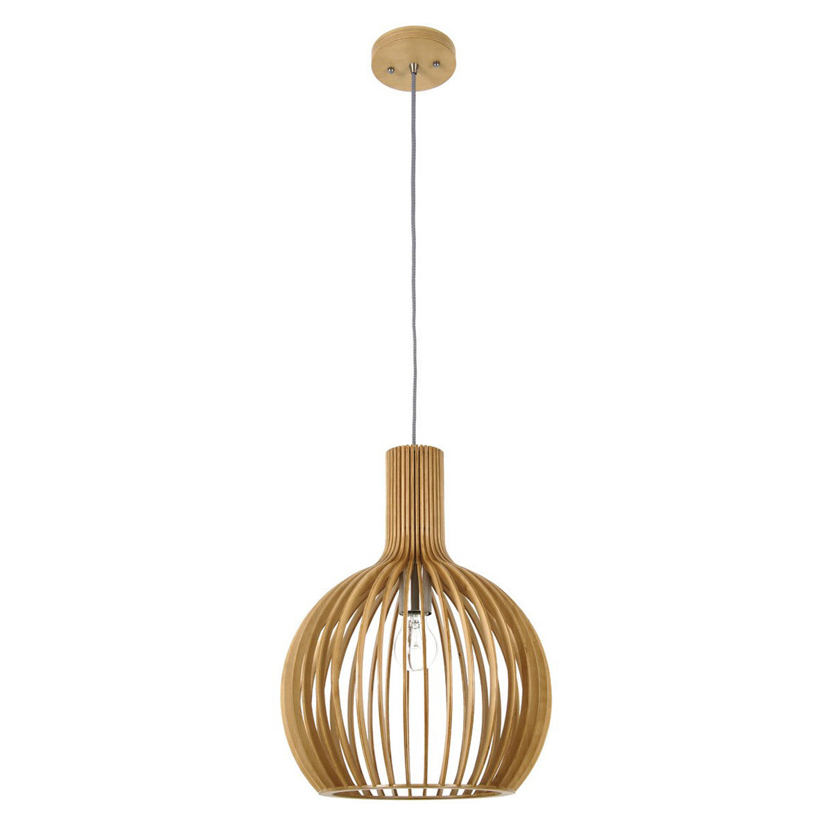 Guarin Wooden Cutout Pendant